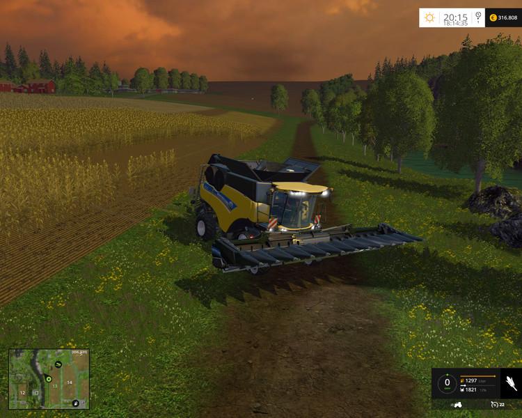 New Holland Maize Header Pack V10 • Farming Simulator 19 17 22 Mods