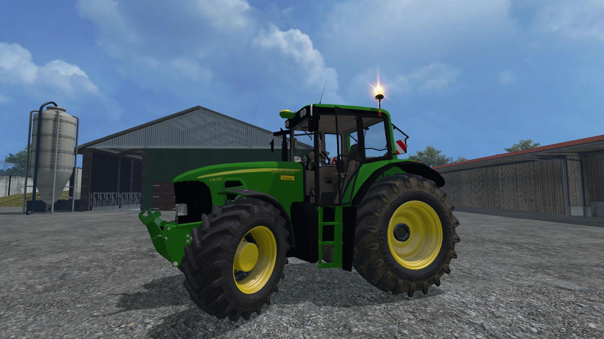 John Deere 7530 Premium V1 • Farming Simulator 19 17 22 Mods Fs19