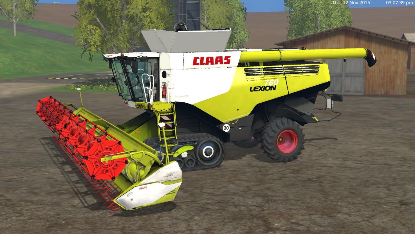 CLAAS LEXION 760 TT V1.2 • Farming simulator 19, 17, 22 mods | FS19, 17 ...