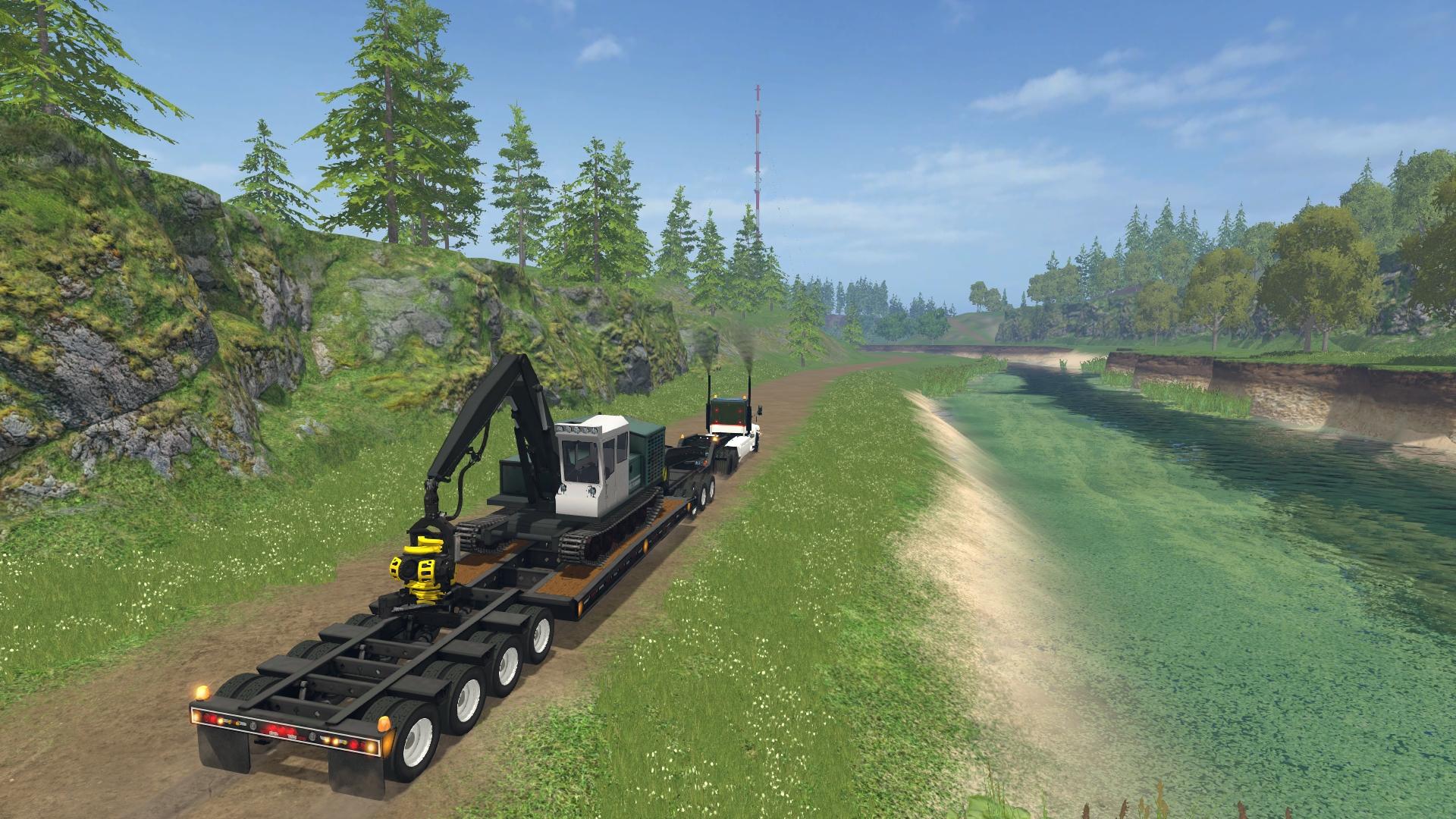 Gallery of Fs19 Lowboy With Straps.
