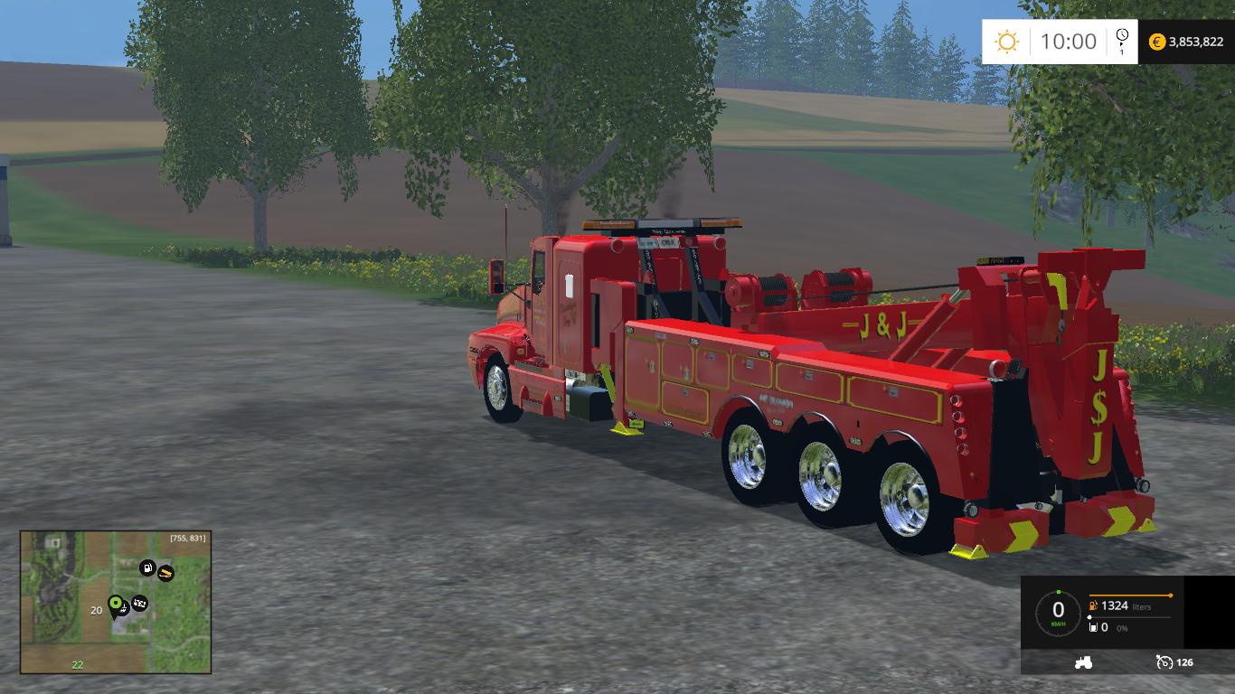 tow truck fs19 mod