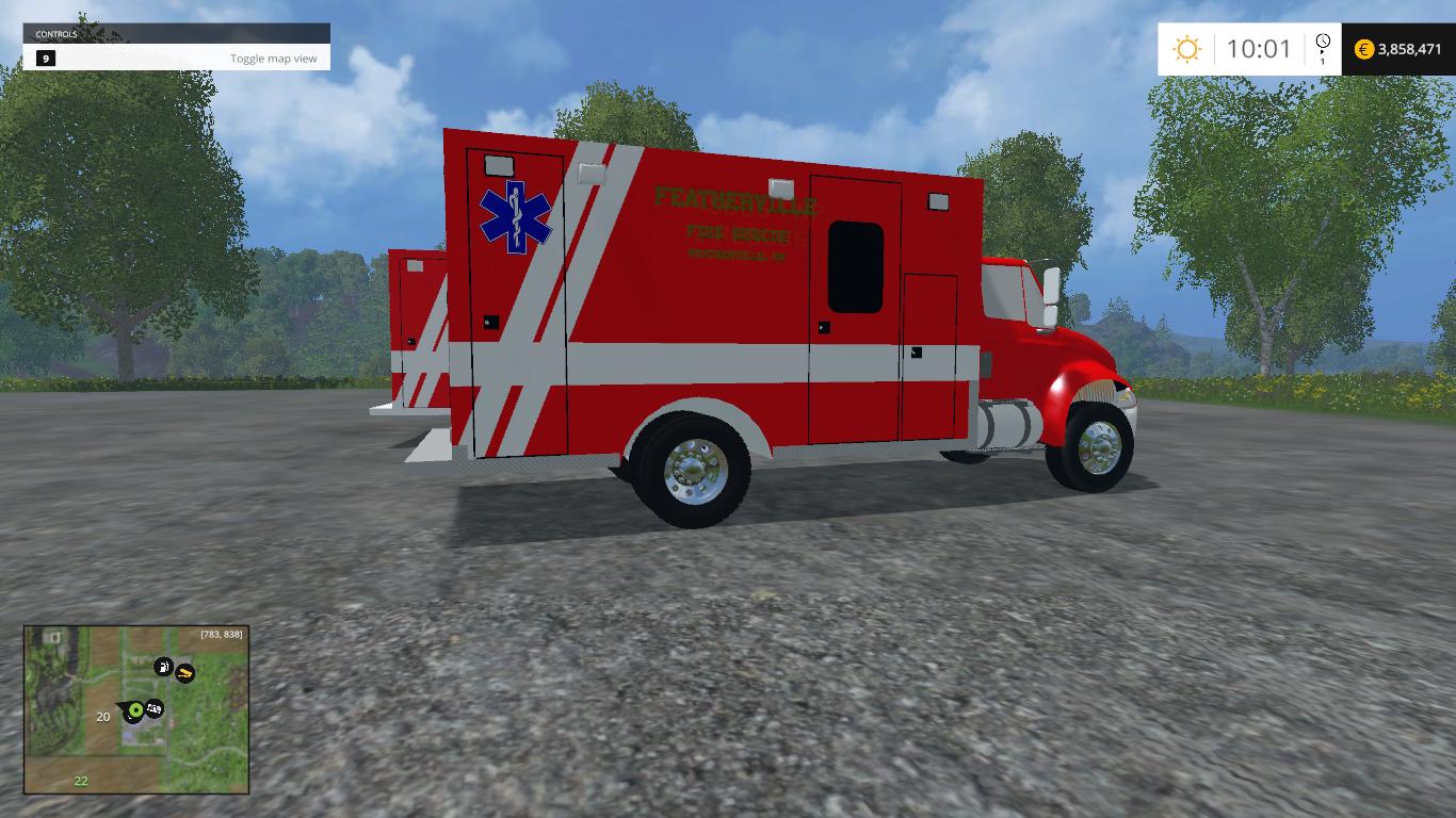 EMS Medical Props 1.00 »  - FS19, FS17, ETS 2 mods