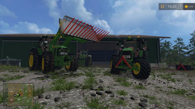 John Deere 7530 Premium V10 • Farming Simulator 19 17 22 Mods Fs19
