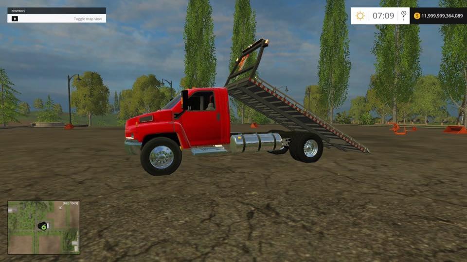 tow truck fs19 mod