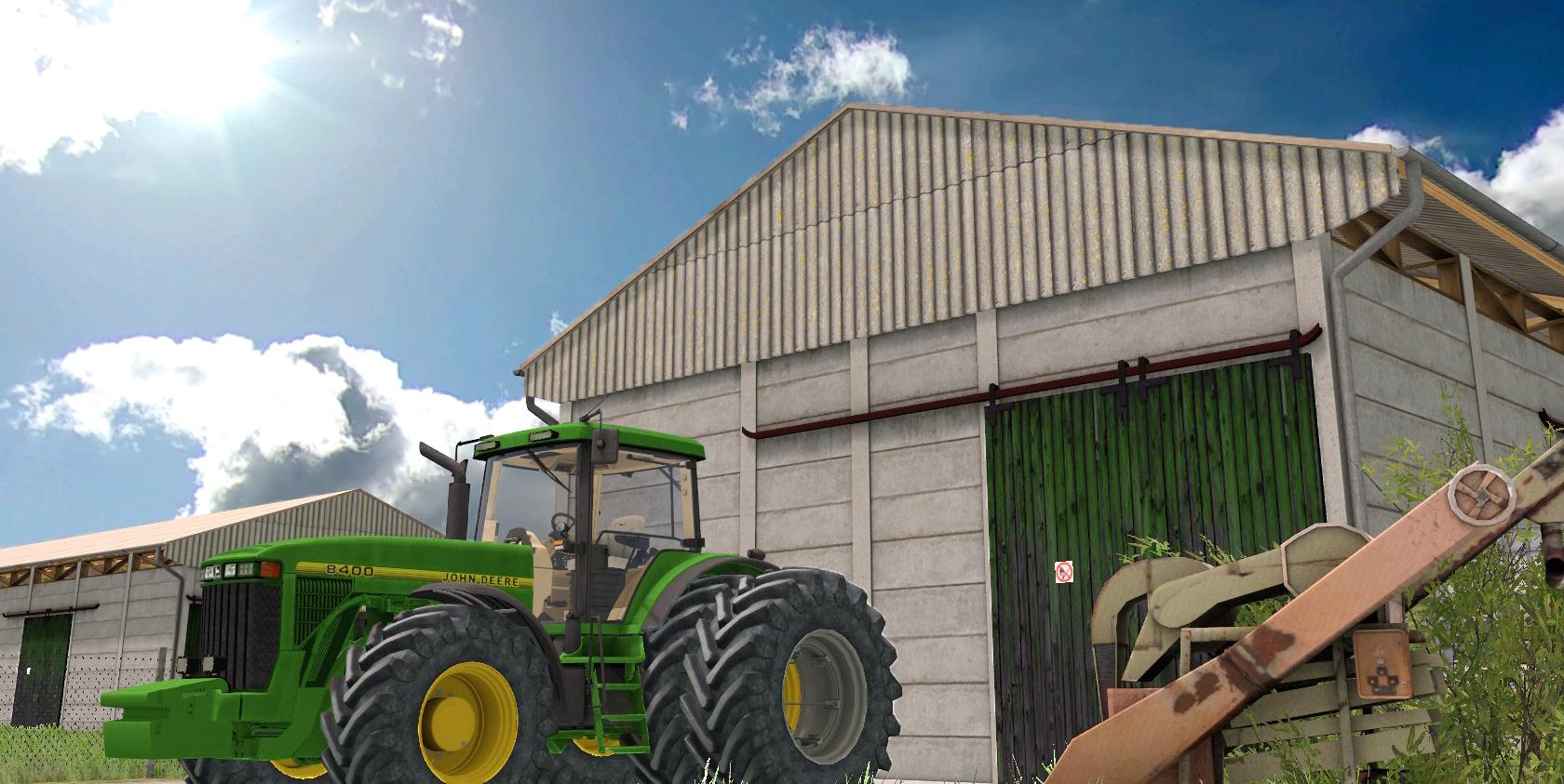 JOHN DEERE 8400 V1 Farming Simulator 19 17 22 Mods FS19 17 22 Mods