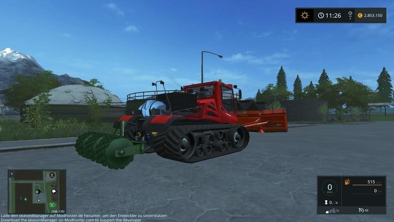 FS17 KASSBOHRER PISTENBULLY SILAGE EDITION V2 Farming Simulator 19 17 22 Mods FS19 17 22 