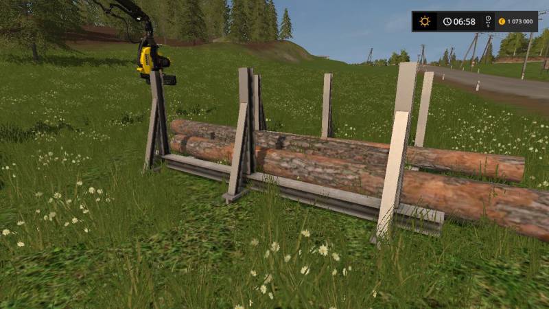 Fs17 Wood Unloading Place V10 • Farming Simulator 19 17 22 Mods