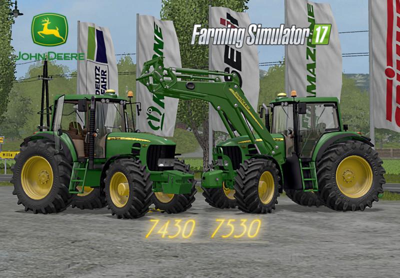 Fs17 John Deere 75307430 V10 • Farming Simulator 19 17 22 Mods