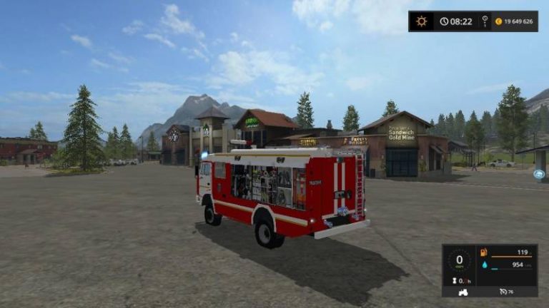 FS17 KAMAZ FIRE TRUCK V1 0 Farming Simulator 19 17 22 Mods FS19 