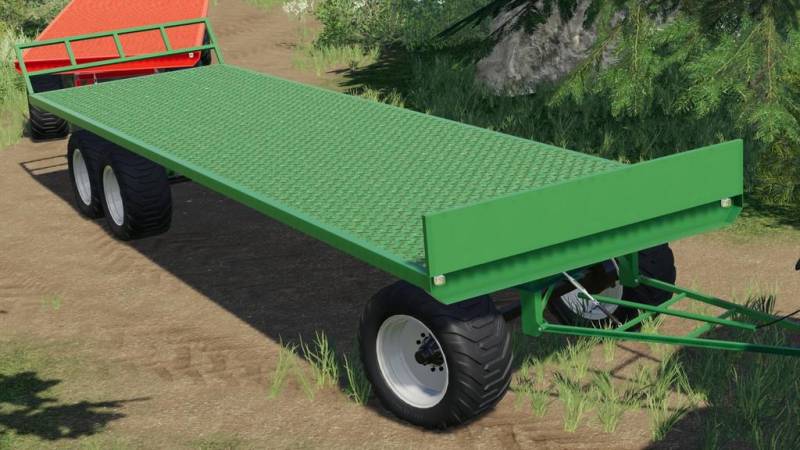 a old new holland bale trailer mod for fs19
