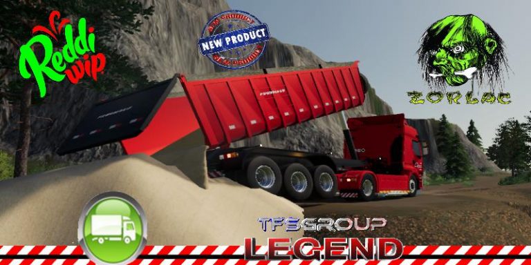 FS19 BENNE TP FRUEHAUF 3 AXES V1 5 Farming Simulator 19 17 22 Mods 
