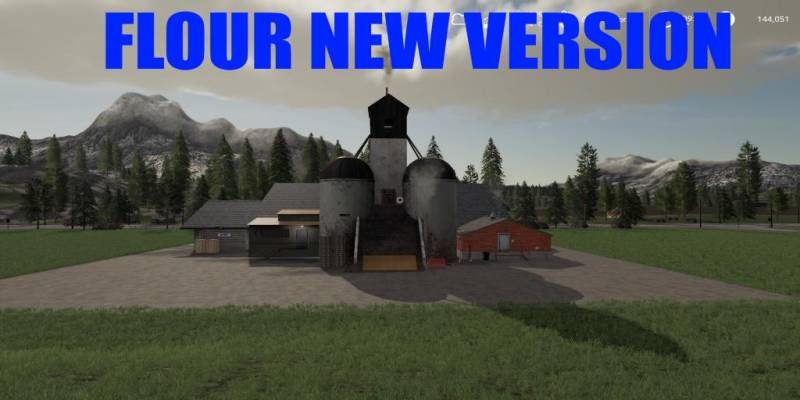 FS19 FLOUR NEW VERSION V1 0 Farming Simulator 19 17 22 Mods FS19 
