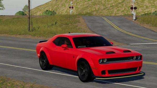 FS19 2020 DODGE CHALLENGER WIDEBODY V3 0 Farming Simulator 19 17 22 Mods FS19 17 22 Mods