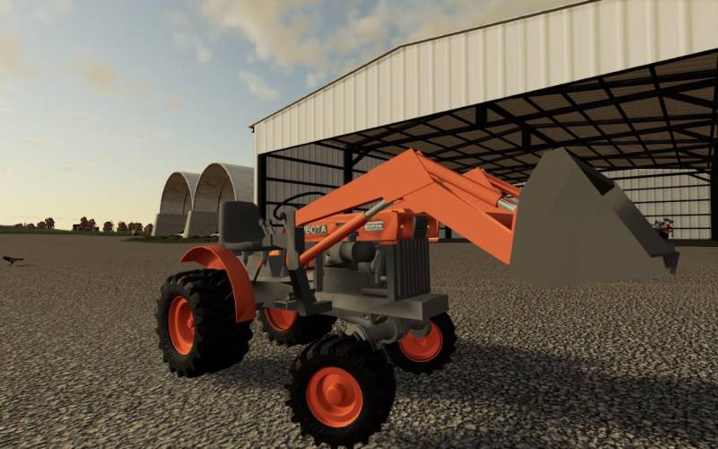 Fs19 Kubota Mini Tractor V11 • Farming Simulator 19 17 22 Mods