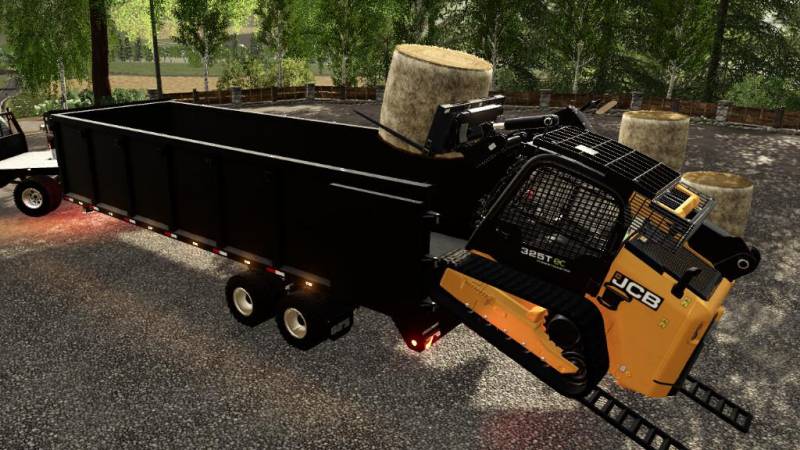 fs19 gooseneck animal trailer