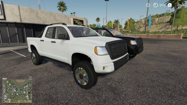what can you do with the pickup in farming simulator 2014