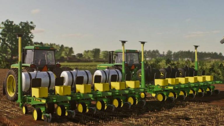 a small john deere planter mod for fs19