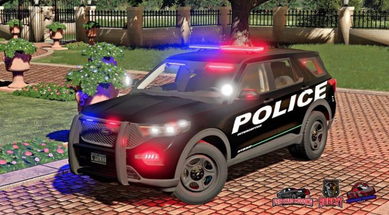 FS19 FORD EXPLORER 2020 POLICE INTERCEPTOR V1.0 • Farming simulator 19 ...