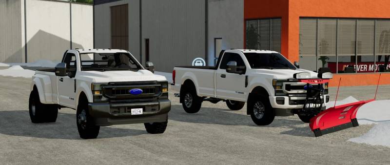 FS22 2022 FORD F350 XLT SINGLE CAB LONG BED V1 0 0 0 Farming Simulator 19 17 22 Mods FS19 