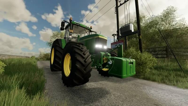 FS22 JOHN DEERE 7010 SERIES EDITED V1 0 0 0 Farming Simulator 19 17 
